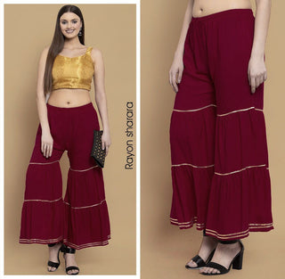 2-3 Days Delivery! Perfect Sharara Bottoms for Your Ethnic Wardrobe