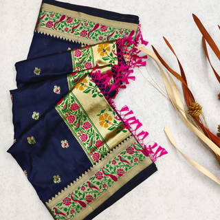 2-3 Days Delivery! Soft Banarasi Ghicha silk
