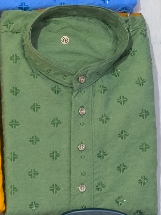 2 - 4 Days Delivery! Varman Indian Plus Size Men Kurta Rayon Embroidery Work Ready to Wear Party Wear, Listing ID: 10326585245978