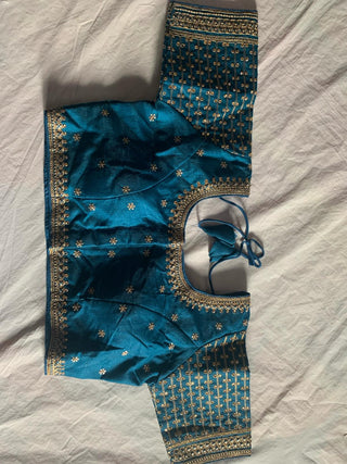 2-3 Days Delivery! Indian Blouses for Sarees Women Ready to Wear Milan Silk  Blouse Fabric Party Wear 1 Piece, Listing ID: 9078309552410