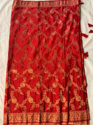 2-4 Days Delivery! Varman Traditional Indian Saree for Women Ready to Wear Saree Banarasi Khadi Georgette Party Wear Fully Stitched Blouse, Listing ID: 9648437559578