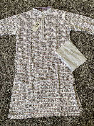 2-3 Days Delivery! Indian Men Kurta Pyjama Ready to Wear Rayon Cotton Party Wear, Listing ID: 9951651561754