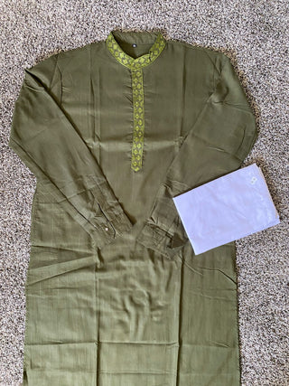 2-3 Days Delivery! Indian Men Kurta Pyjama Ready to Wear Rayon Cotton Party Wear, Listing ID: 9951659000090