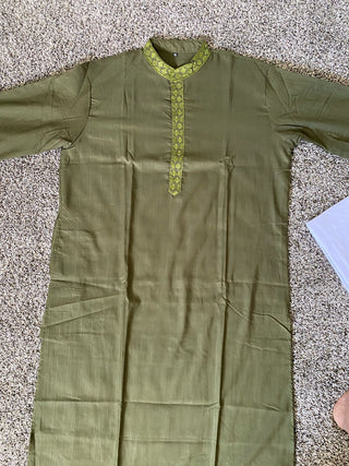 2-3 Days Delivery! Indian Men Kurta Pyjama Ready to Wear Rayon Cotton Party Wear, Listing ID: 9951659000090