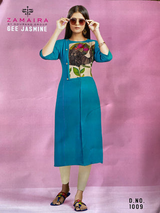 2-3 Days Delivery! Indian Kurtis for Women Indian Wear Ready to Wear Rayon with Digital Print Summer Special Kurti 1 Piece, Listing ID: 9951686852890