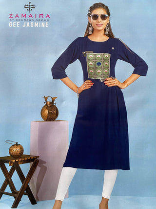 2-3 Days Delivery! Indian Kurtis for Women Indian Wear Ready to Wear Rayon with Digital Print Summer Special Kurti 1 Piece, Listing ID: 9951686852890
