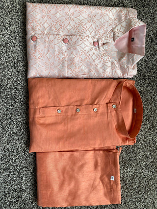 1-4 Days Delivery! Varman Indian Men Koti Kurta Pyjama Set Ready to Wear Bangalori Silk Jacquard Work Party Wear, Listing ID: 10019061858586