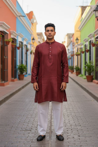 2-3 Days Delivery! Indian Men Kurta Pyjama Ready to Wear Bangalori Silk Party Wear, Listing ID: 10019075227930