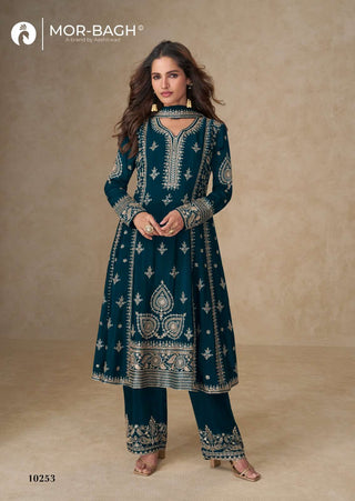 aashirwad-mor-bagh-muskan-premium-chinnon-silk-kurti-pant-dupatta-suit-set-sequence-embroidery-work-color-blue-2