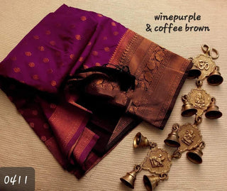 banarasi-mulberry-soft-silk-jacquard-sarees-color-wine-purple-coffee-brown-2