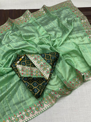 banarasi-silk-saree-zari-weaving-embroidery-sequins-work-color-green-3