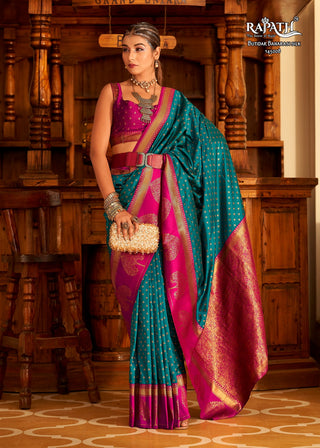       banarasi-vrishabha-silk-saree-with-zari-weaving-work-turquoise-3