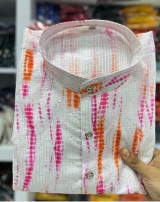banglori-silk-men-kurta-pyjama-set-crochet-print-work-color-2