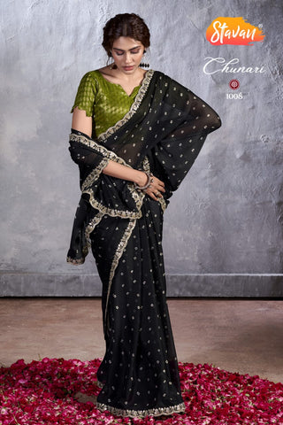 chiffon-saree-embroidery-work-color-black