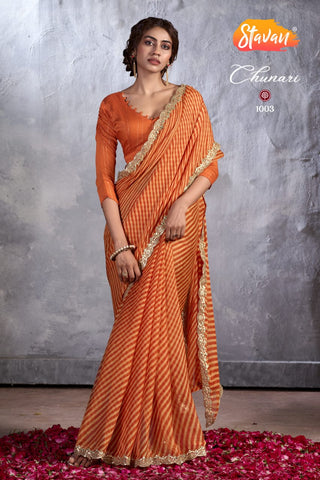 chiffon-saree-embroidery-work-color-reddish-orange-1