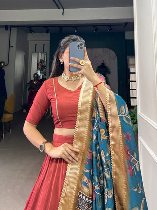 chinon-silk-lehenga-choli-dupatta-set-with-lace-color-red-3