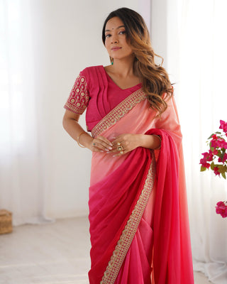 chinon-silk-saree-with-thread-sequence-lace-work-color-red-5