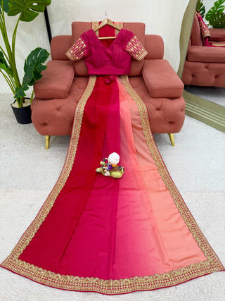 chinon-silk-saree-with-thread-sequence-lace-work-color-red-6