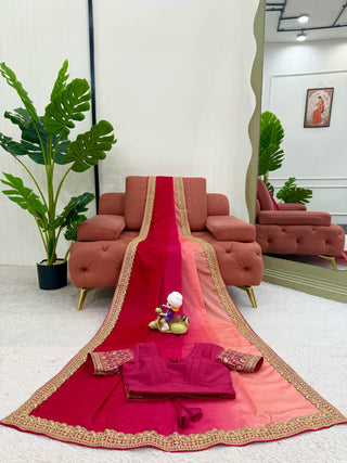 chinon-silk-saree-with-thread-sequence-lace-work-color-red-7