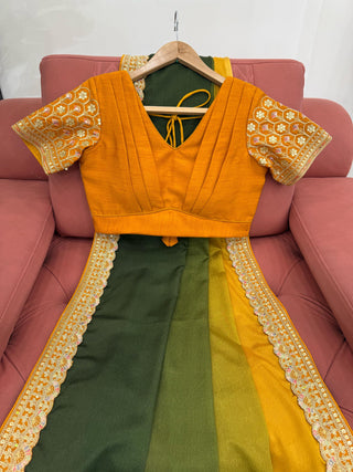 chinon-silk-saree-with-thread-sequence-lace-work-color-yellow-6