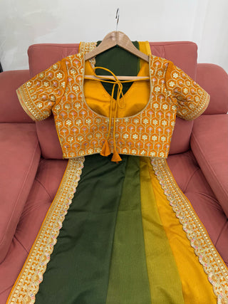 chinon-silk-saree-with-thread-sequence-lace-work-color-yellow-7