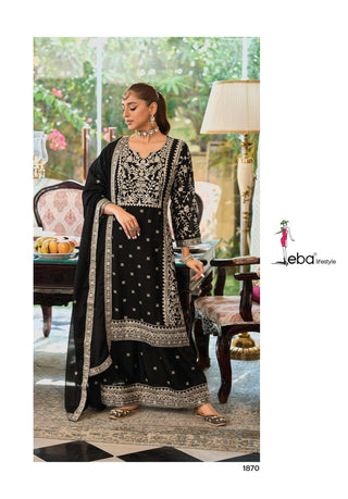 chinon-top-palazzo-dupatta-set-with-embroidery-work-color-black-2