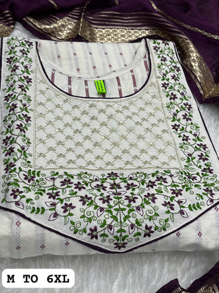cotton-kurti-pant-dupatta-set-with-embroidery-sequins-work-color-white-purple-5