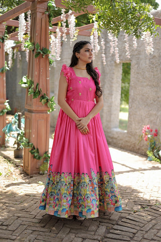 dola-silk-gown-with-designer-print-work-pink-1