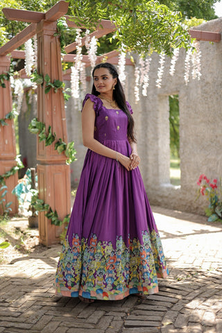 dola-silk-gown-with-designer-print-work-wine-1