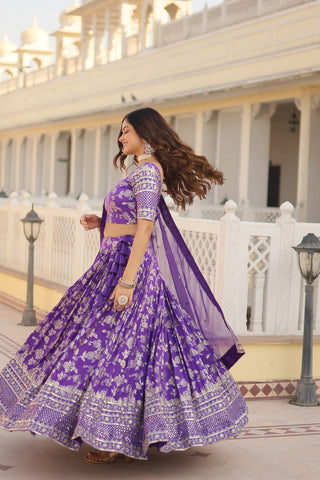 dyeable-pure-viscose-jacquard-lehenga-choli-dupatta-with-embroidery-sequence-work-color-purple-6