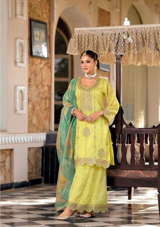 eba-lifestyle-diya-simar-kurti-sharara-dupatta-set-with-embroidery-work-color-dull-yellow-3