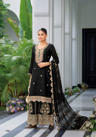 eba-lifestyle-safroon-4-chinnon-kurti-plazzo-dupatta-set-with-embroidery-sequence-work-color-black-2