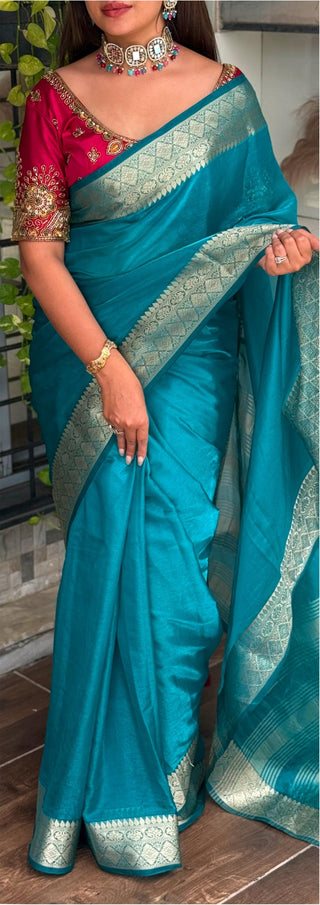 fandy-satin-sarees-zari-jacqaurd-weaving-handwork-blouse-color-blue-1