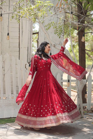 faux-blooming-anarkali-gown-dupatta-rich-sequins-embroidery-work-color-maroon-2