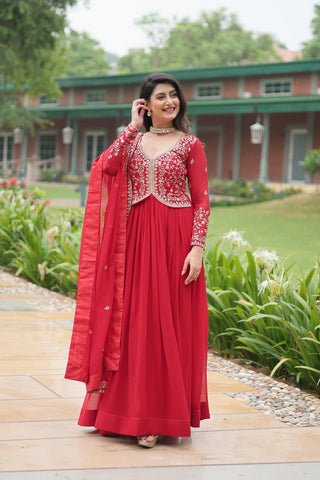 faux-blooming-georgette-gown-dupatta-suit-sequins-multi-zari-embroidered-work-color-red-2