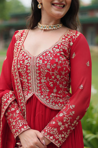 faux-blooming-georgette-gown-dupatta-suit-sequins-multi-zari-embroidered-work-color-red-6