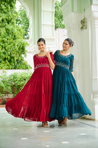 faux-blooming-georgette-gown-with-beads-embroidered-work-1