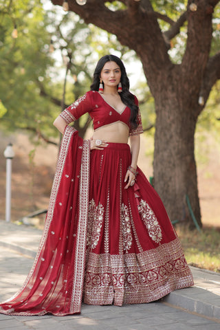 faux-blooming-georgette-lehenga-choli-dupatta-set-sequence-embroidery-work-color-maroon-1