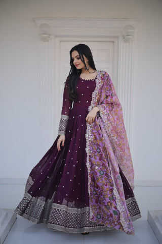  faux-blooming-gown-dupatta-suit-with-zari-thread-sequins-embroidery-work-wine-2