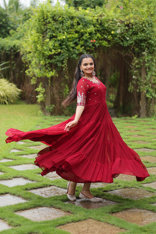 faux-blooming-gown-with-sequins-embroidery-zari-thread-work-color-maroon-2