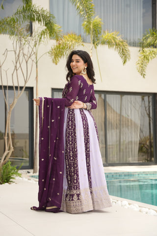faux-blooming-long-gown-dupatta-set-with-zari-sequence-embroidery-work-color-purple-3