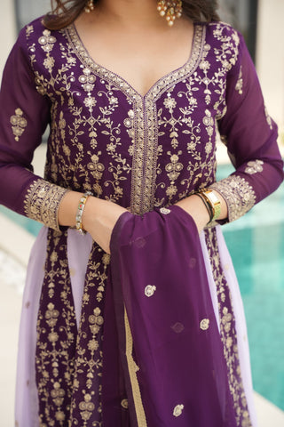 faux-blooming-long-gown-dupatta-set-with-zari-sequence-embroidery-work-color-purple-5