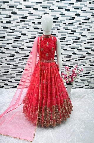 faux-georgette-gown-dupatta-suit-set-embroidery-sequins-print-work-color-red-7