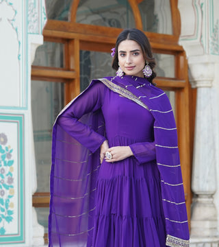 faux-georgette-gown-dupatta-suit-set-with-parallel-sequins-embroidered-work-color-purple-5