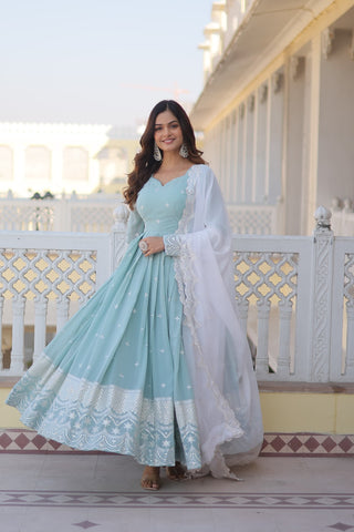 faux-georgette-gown-dupatta-suit-with-thread-sequins-embroidery-work-color-sky-blue-4