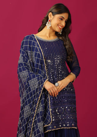 faux-georgette-kurti-plazzo-dupatta-set-with-embroidery-sequence-work-color-navy-blue-8