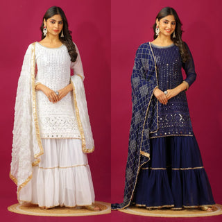 faux-georgette-kurti-plazzo-dupatta-set-with-embroidery-sequence-work-color-navy-blue-9
