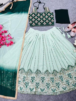 faux-georgette-lehenga-choli-dupatta-set-sequins-embroidery-lace-work-color-green-1