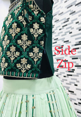 faux-georgette-lehenga-choli-dupatta-set-sequins-embroidery-lace-work-color-green-2