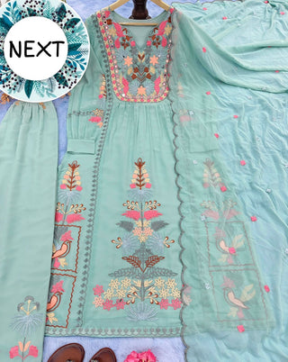faux-georgette-top-plazzo-dupatta-with-embroidery-mirror-work-color-sky-blue